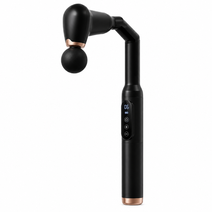 Electric Long Handle Massage Gun fondo blanco